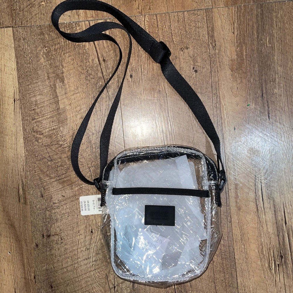 Pink cross body bag